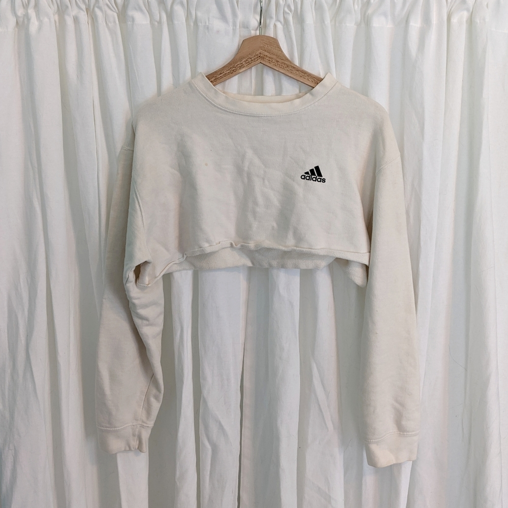 Adidas cropped sweater